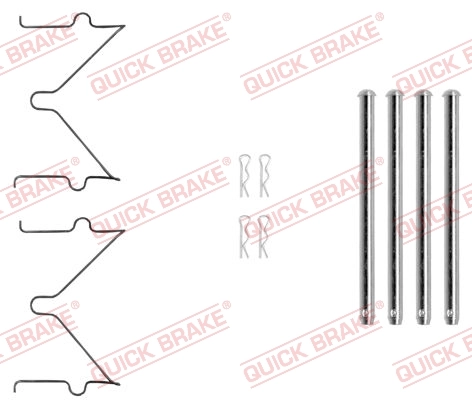 Accessory Kit, disc brake pad